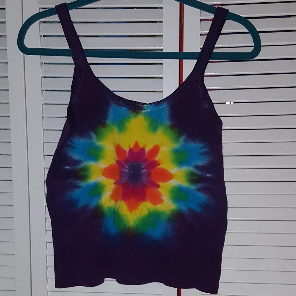 🛍Free w/purchase Tye-dye cami tank One of a kind!